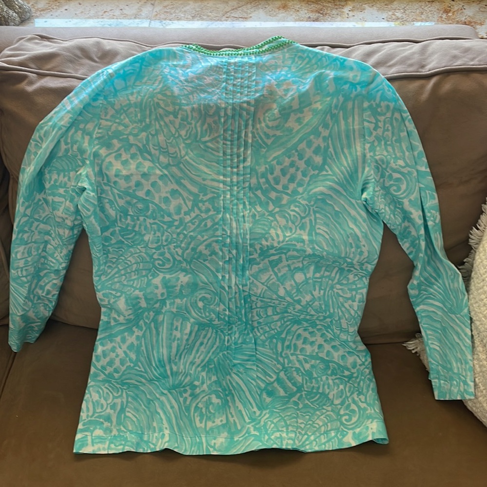 Lily Pulitzer beach coverup - Picture 3 of 4